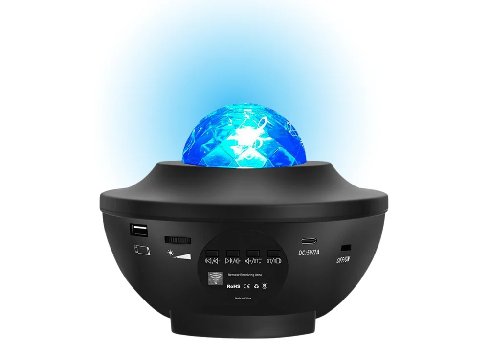 Zvjezdana projektorska LED lampa Bluetooth zvučnik daljinski upravljač_3