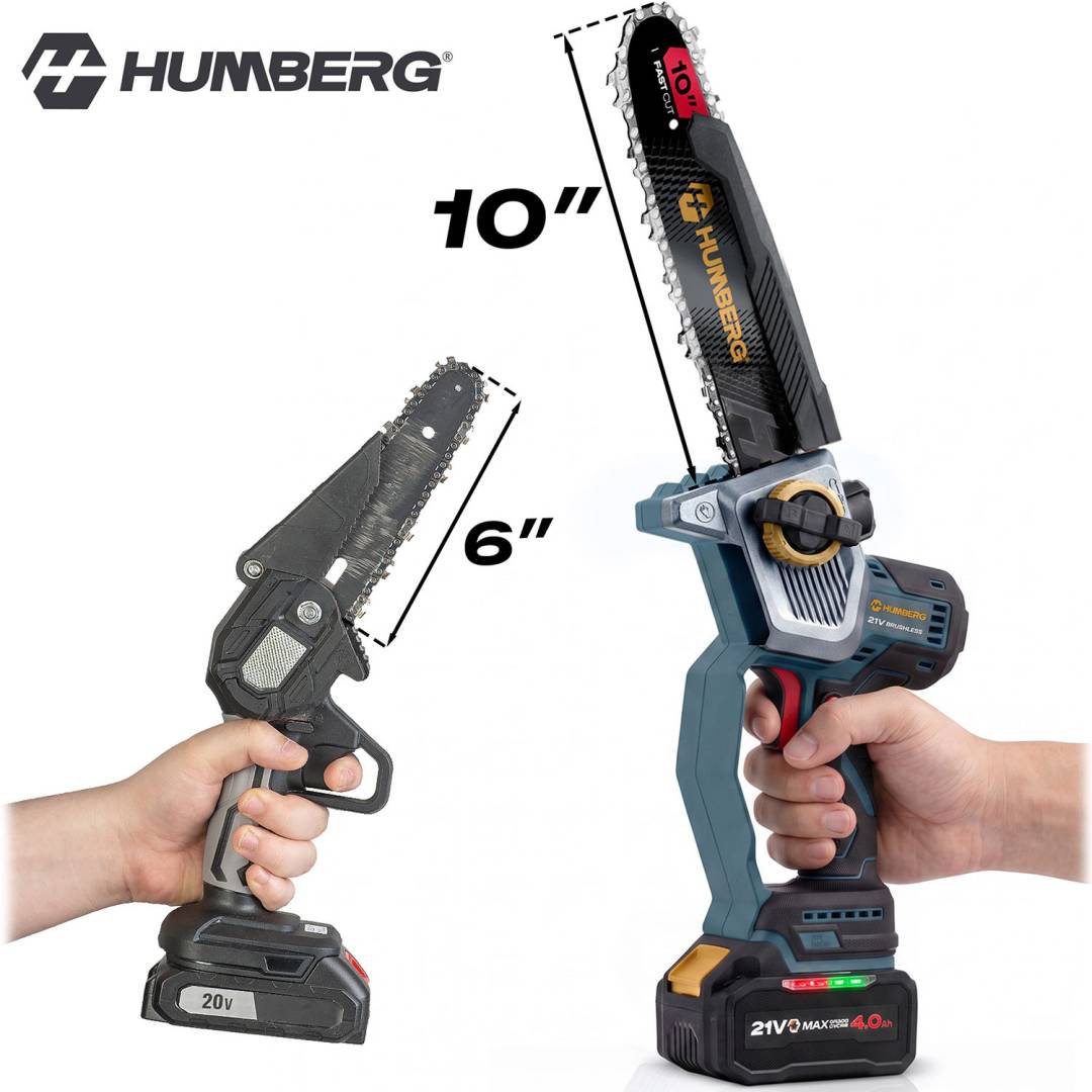 Akumulatorska lančana pila Humberg HM-437 21 V 4 Ah_6