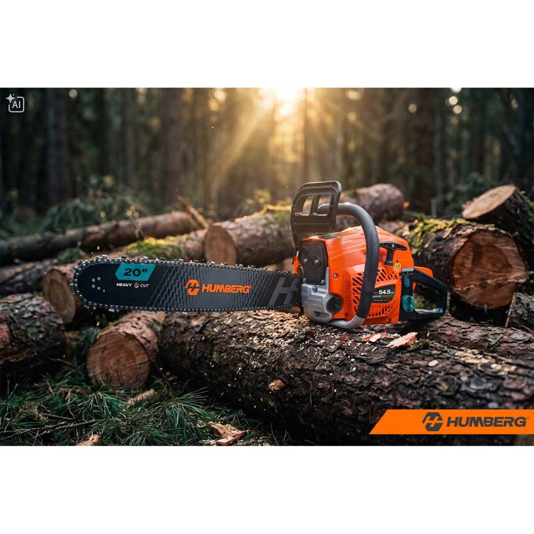 Benzinska lančana pila Humberg HM-660 58 cm³ s vodilicama 16 i 20 inča_3