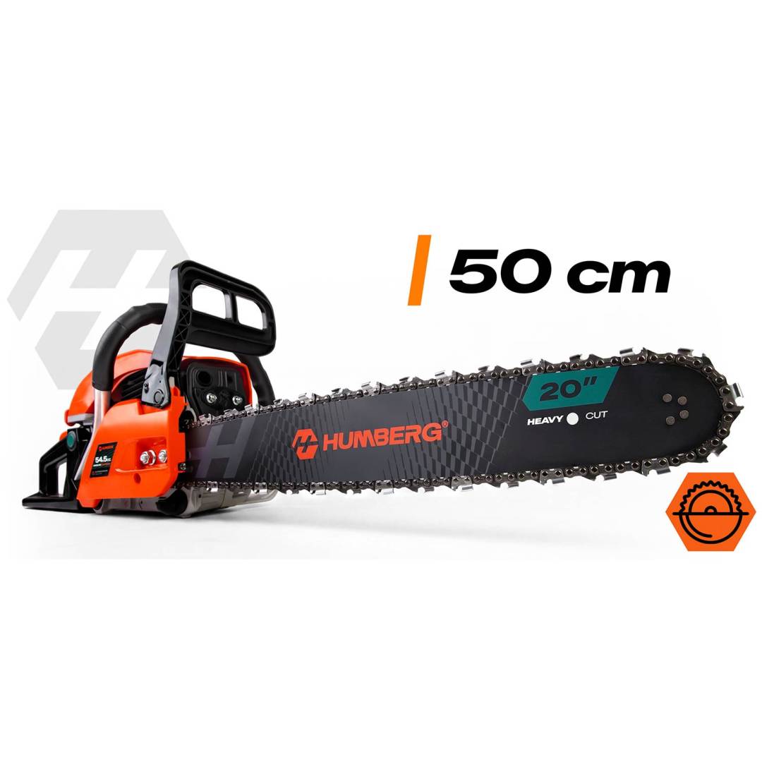 Benzinska lančana pila Humberg HM-660 58 cm³ s vodilicama 16 i 20 inča_5