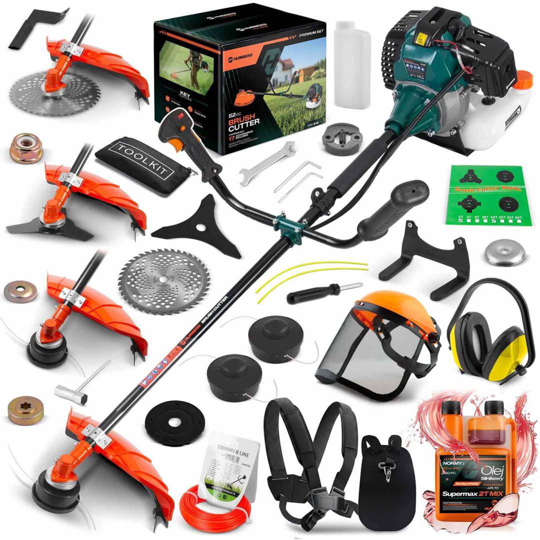 Benzinska motorna kosa Humberg HM-616 1500 W 52 cm³ s priborom_1