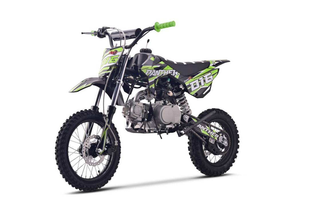 Benzinski motocikl PANTHER 110 cc zeleni_1