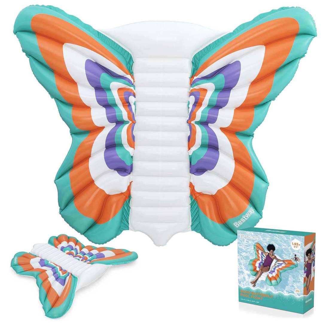 Bestway BOHO BUTTERFLY™ madrac na napuhavanje 193 x 176 cm_1