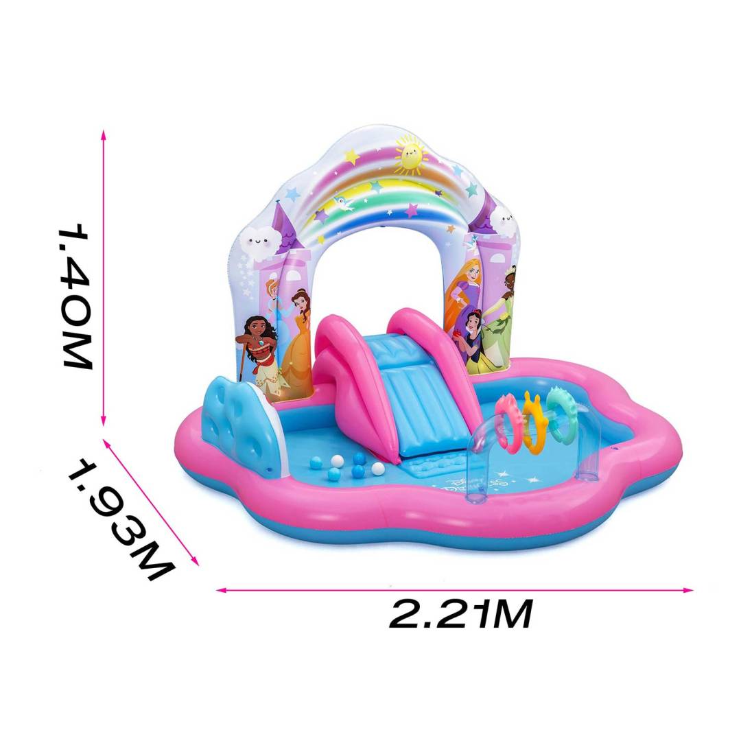 Bestway Disney Princess vodeno igralište na napuhavanje 221 x 193 x 140 cm_15