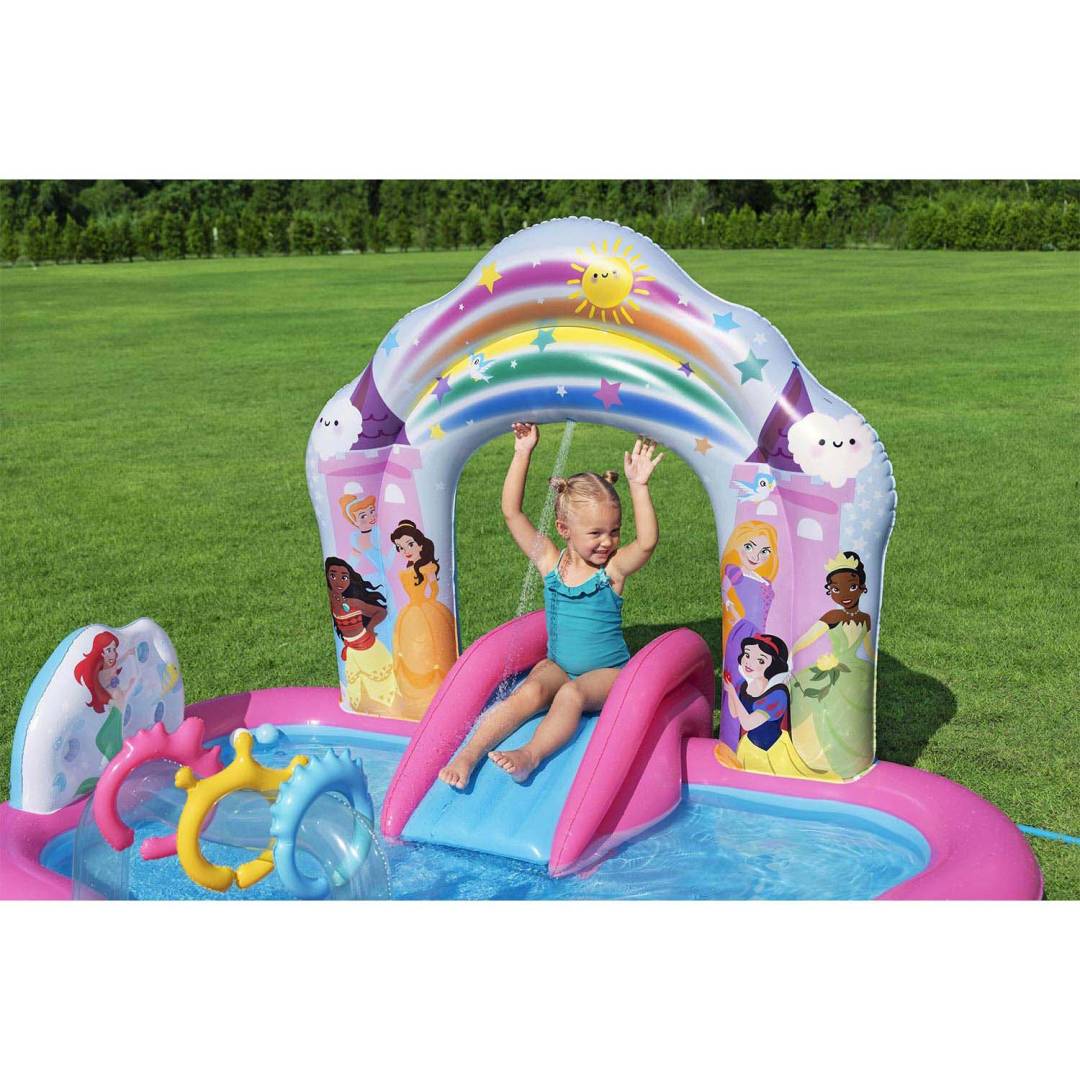 Bestway Disney Princess vodeno igralište na napuhavanje 221 x 193 x 140 cm_8