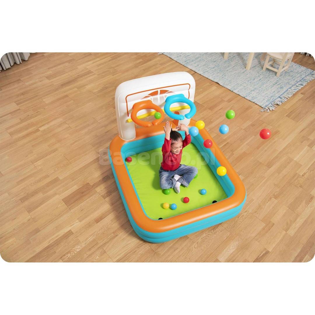 Bestway napuhavajuće igralište s lopticama 3 u 1 120 x 107 x 84 cm_13