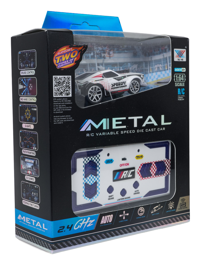Crveni auto za drift 1:64 SPEEDY s dodacima_10