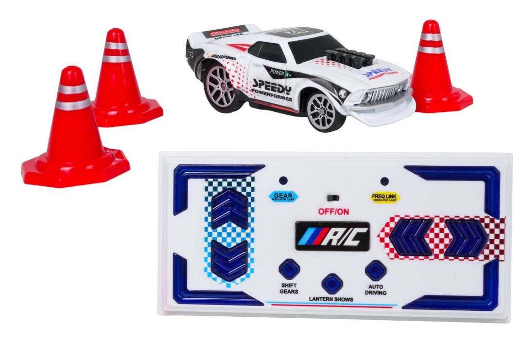Crveni auto za drift 1:64 SPEEDY s dodacima_2