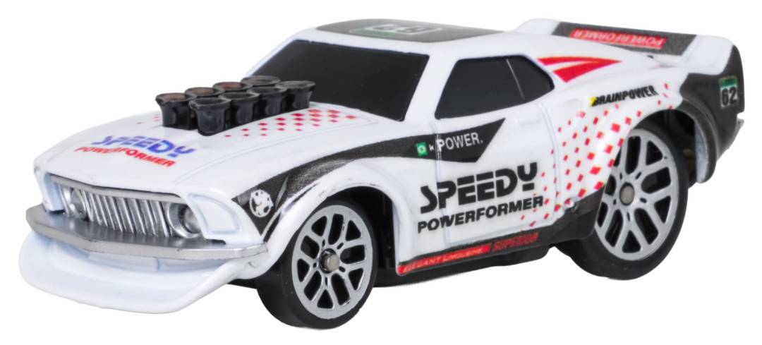 Crveni auto za drift 1:64 SPEEDY s dodacima_4