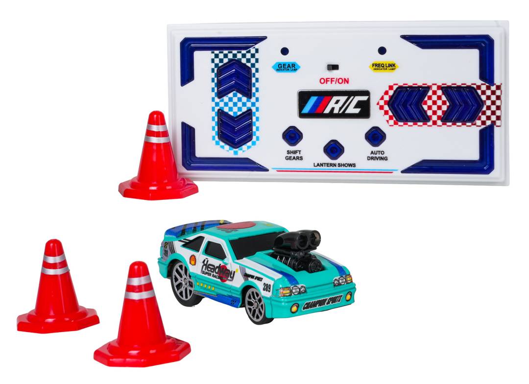 Crveni drift autić HEADWAY 1:64 s dodacima_2