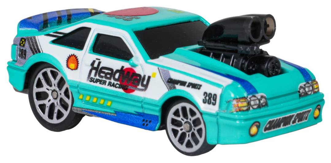 Crveni drift autić HEADWAY 1:64 s dodacima_3