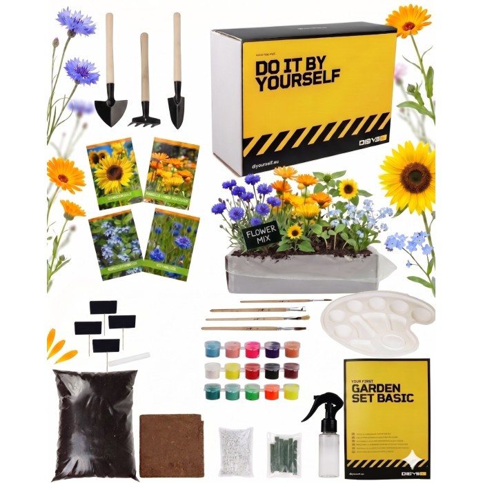 DIBYS vrtni set, cvijeće, basic_1