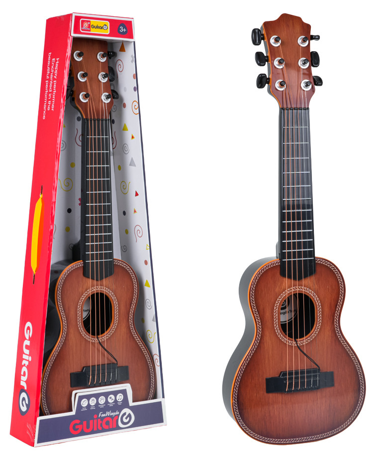 Dječja gitara svijetlosmeđa svijetlosmeđi_1