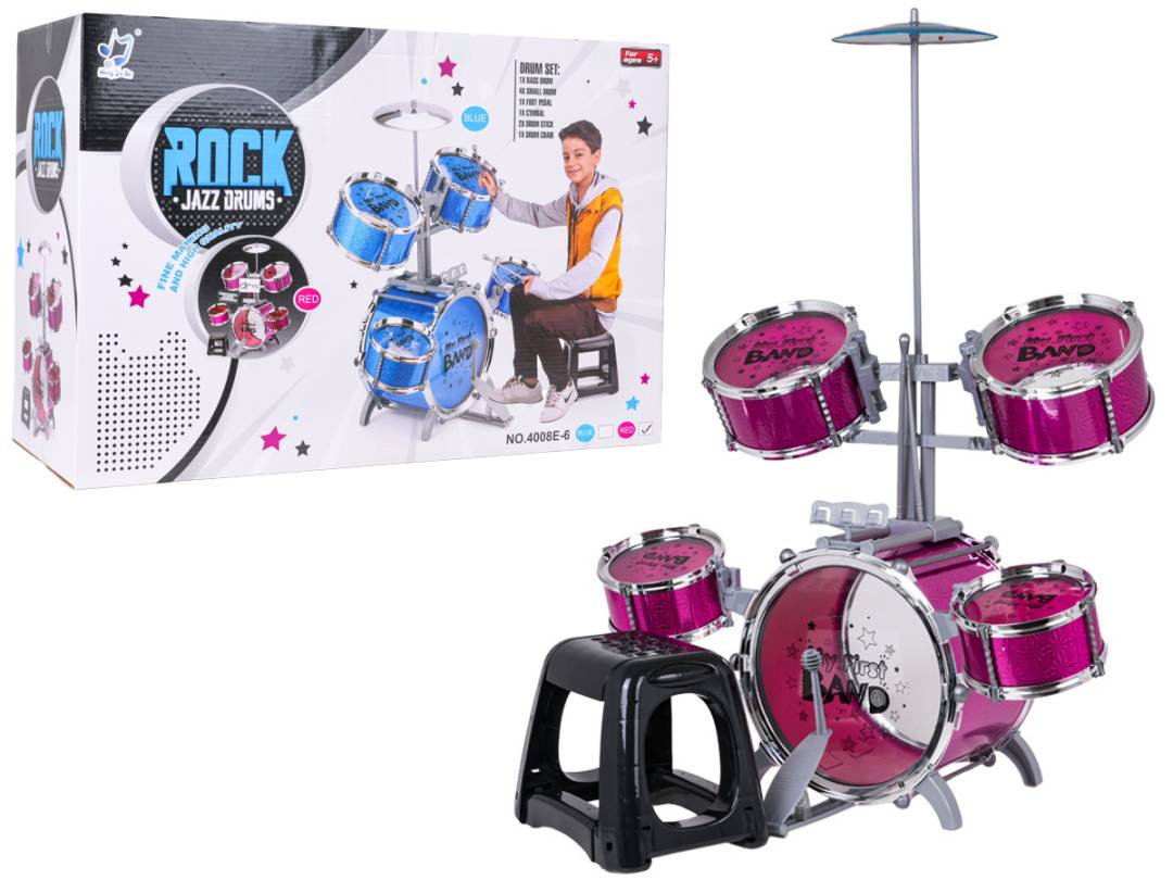 Dječji bubnjevi Rock Band crveni_1