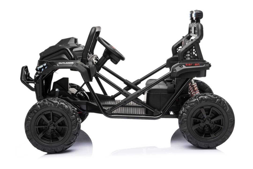 Dječji buggy na akumulator Sport OUTLAND 4x4 crni 24 V_4
