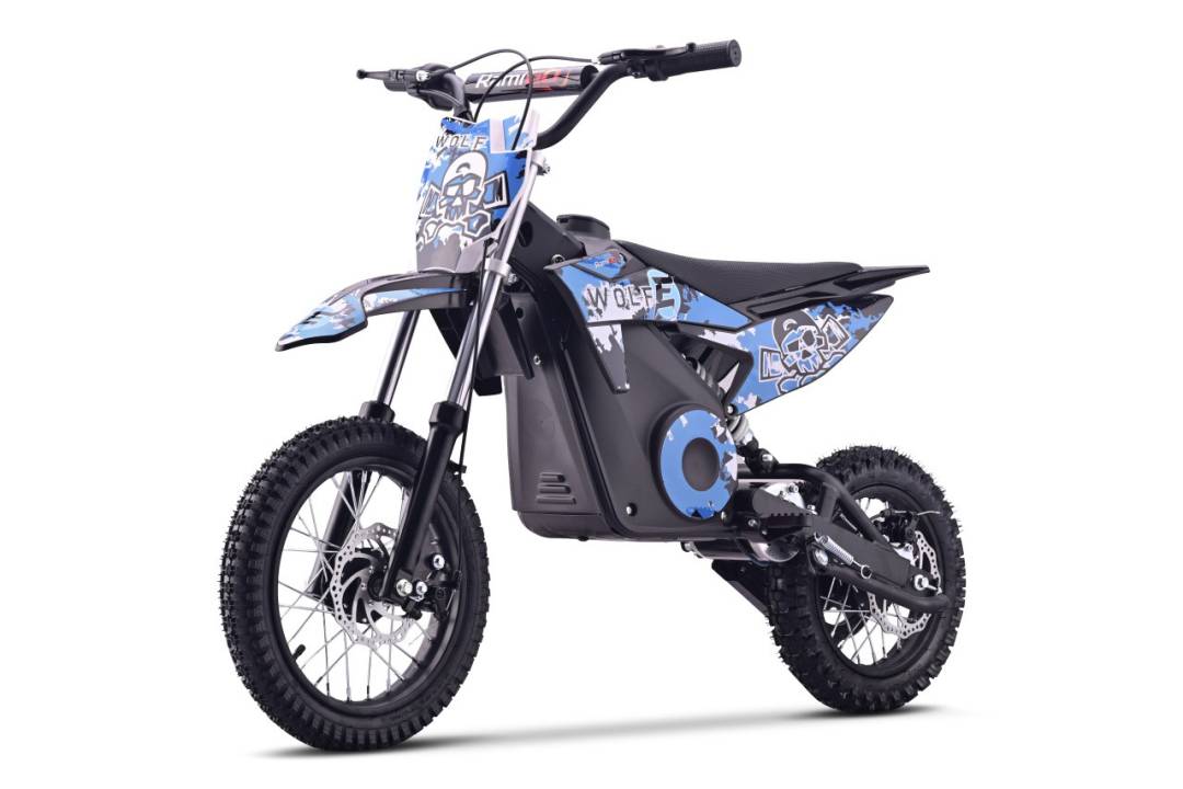 Dječji električni motocikl WOLF-E plavi 36 V_1