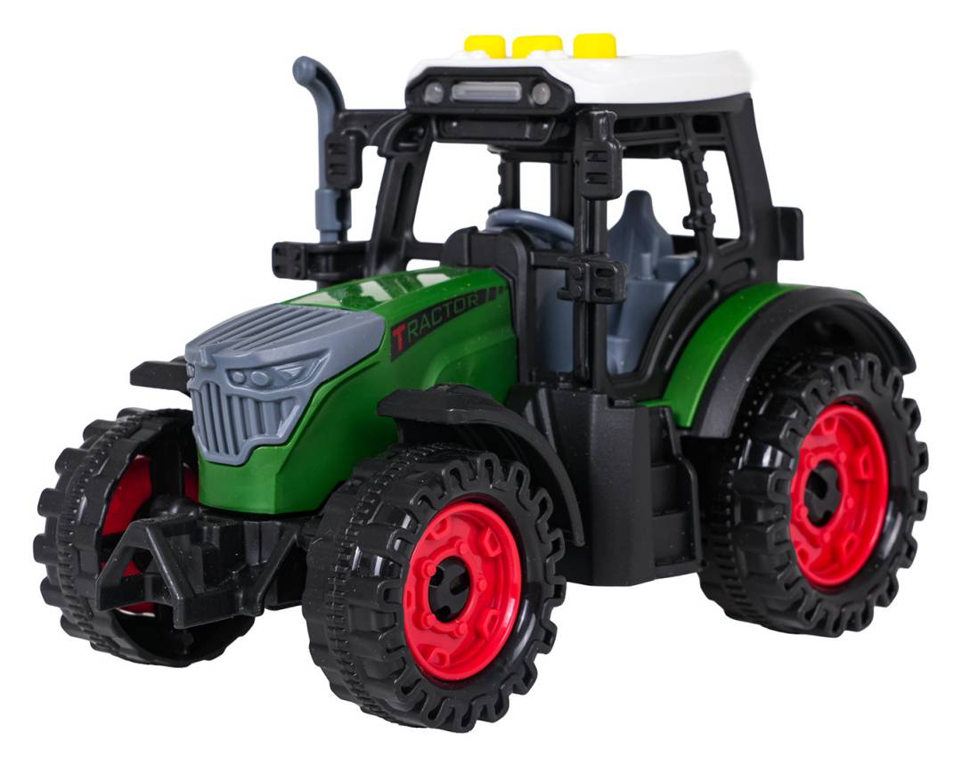 Dječji zeleni traktor sa svjetlom i zvukom_2