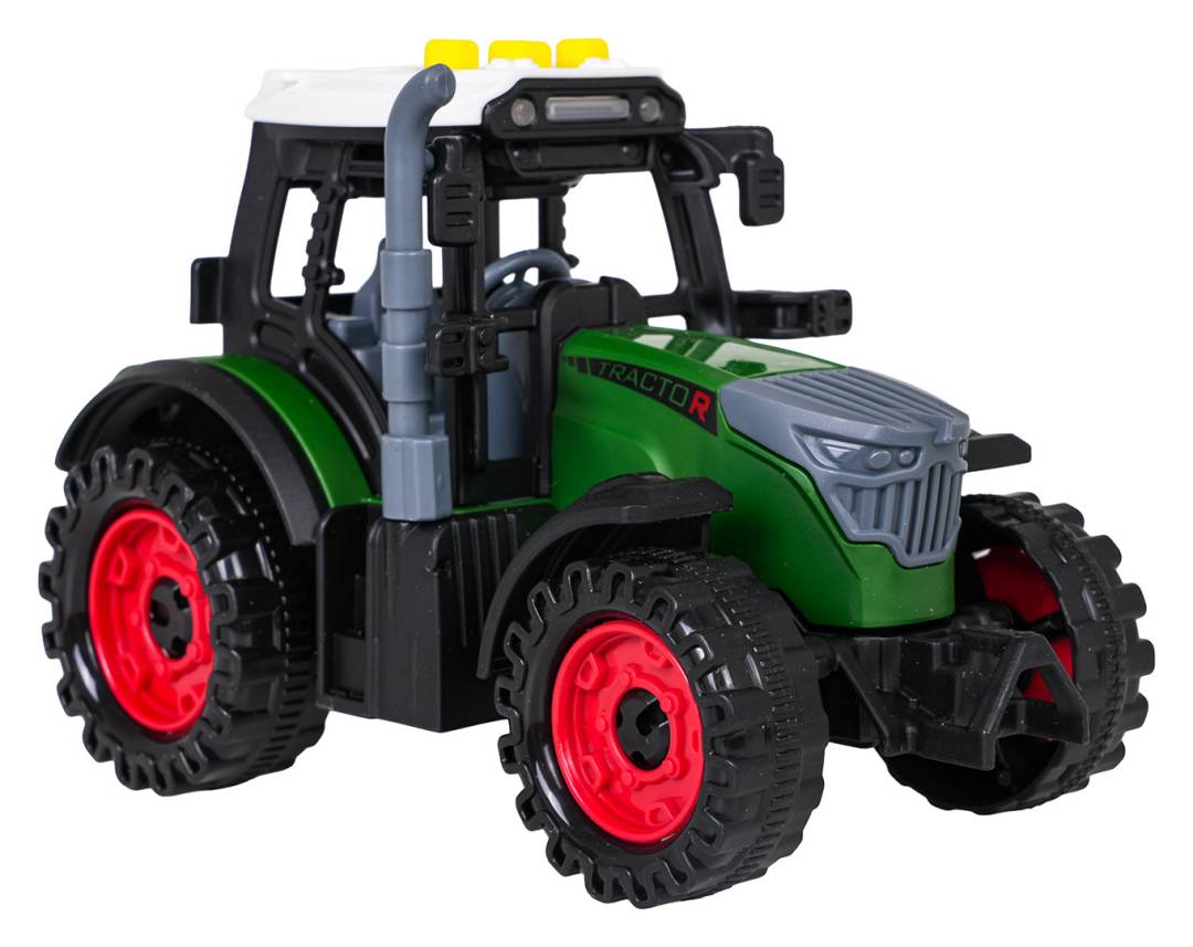 Dječji zeleni traktor sa svjetlom i zvukom_3
