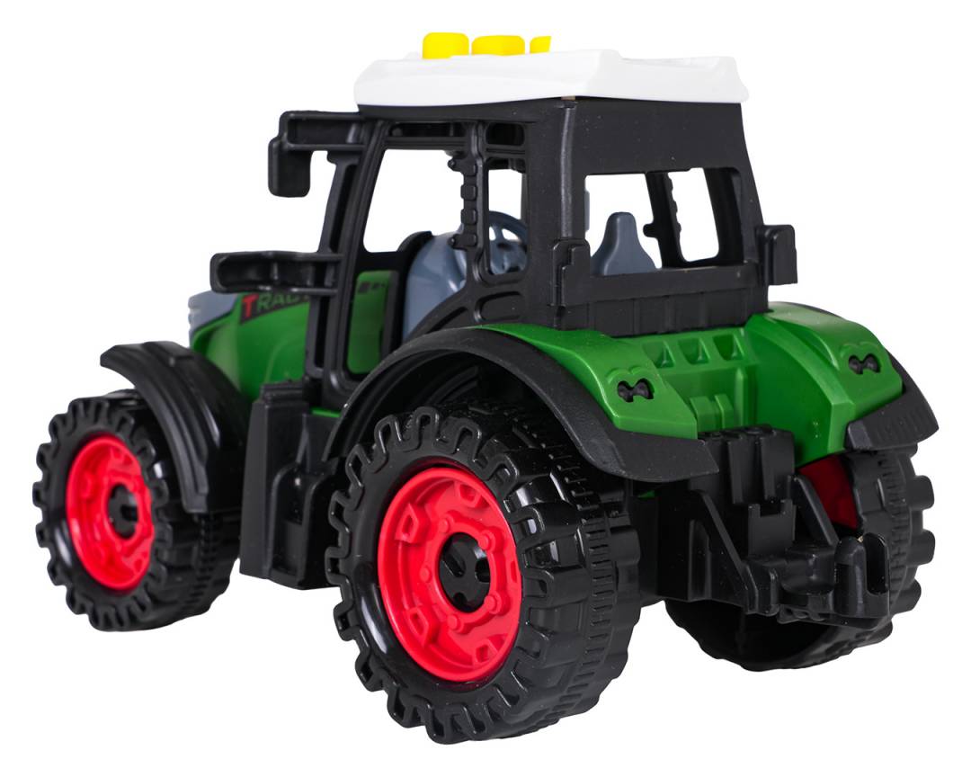 Dječji zeleni traktor sa svjetlom i zvukom_4