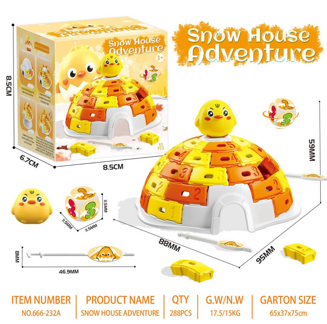 Društvena igra Spretnost Igloo s pačićem_1