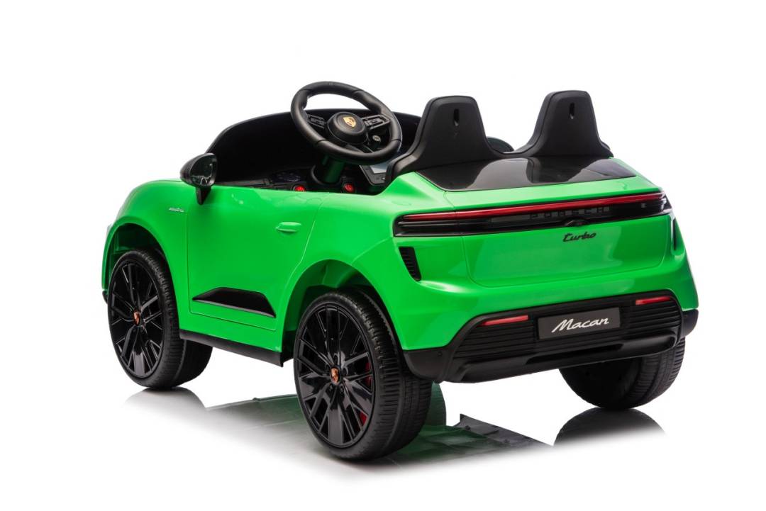 Električni auto za djecu Porsche Macan zeleni_11