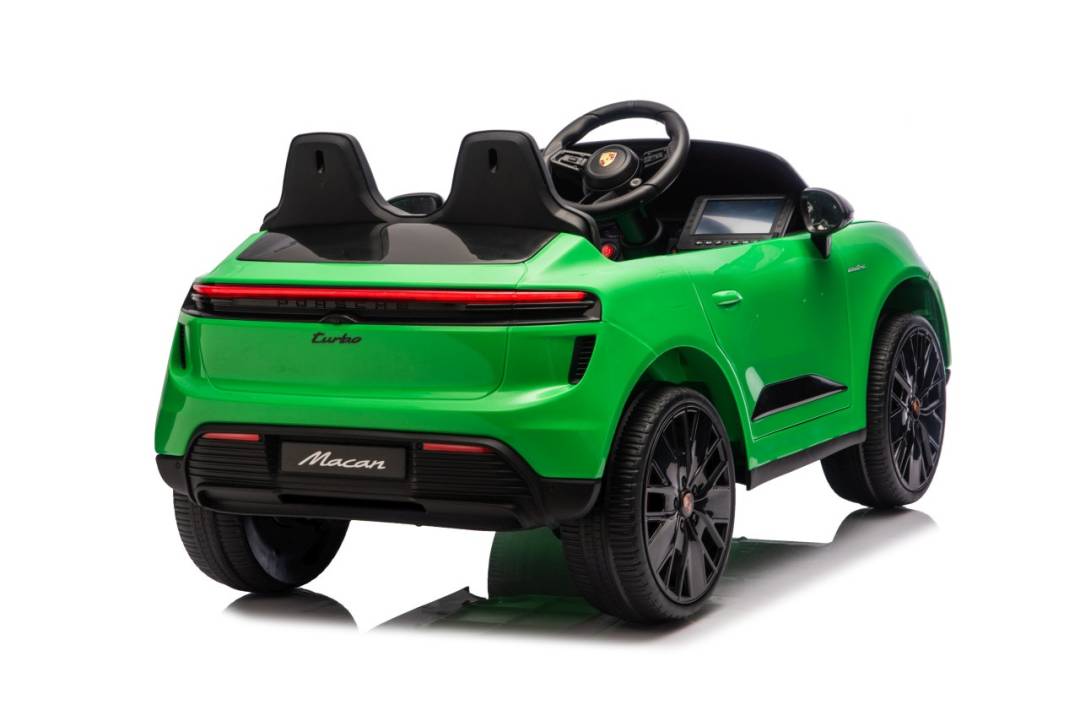 Električni auto za djecu Porsche Macan zeleni_33
