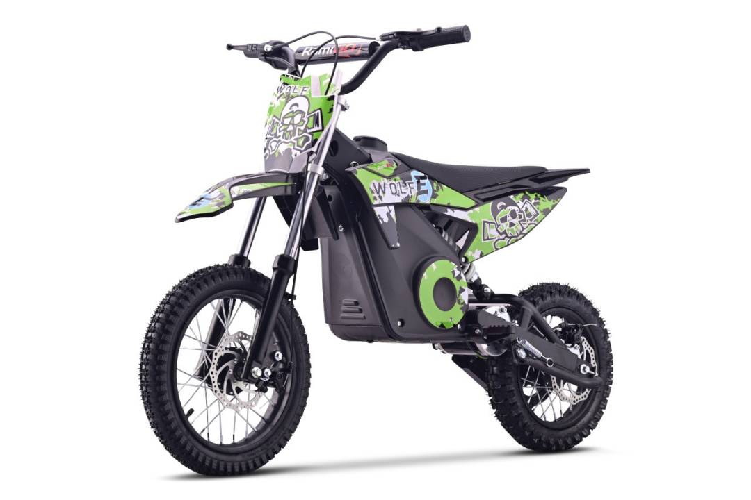 Električni motor WOLF-E zeleni_1