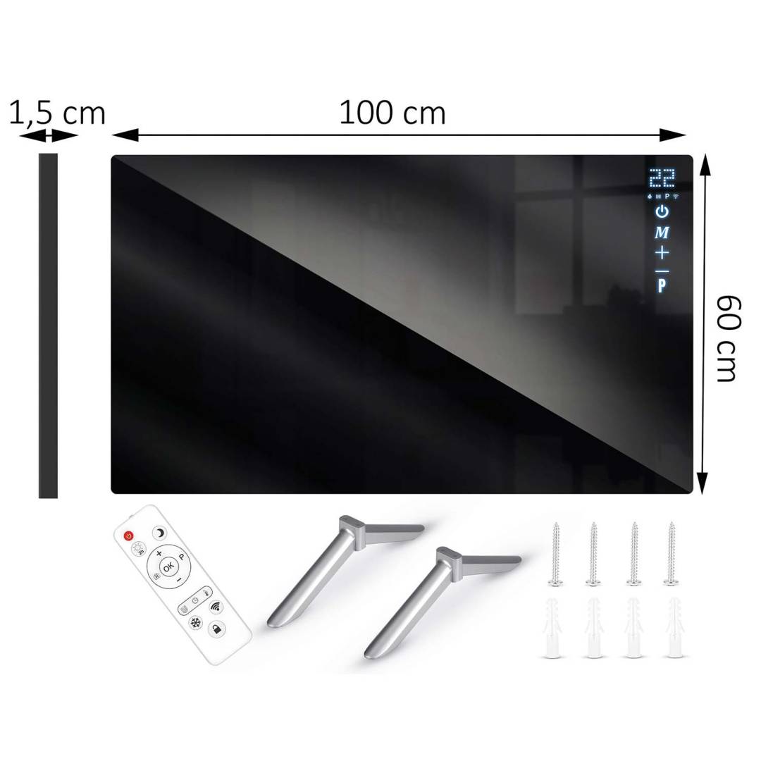 Infracrveni grijaći panel Berdsen BD-984 600 W s Wi-Fi upravljanjem_14