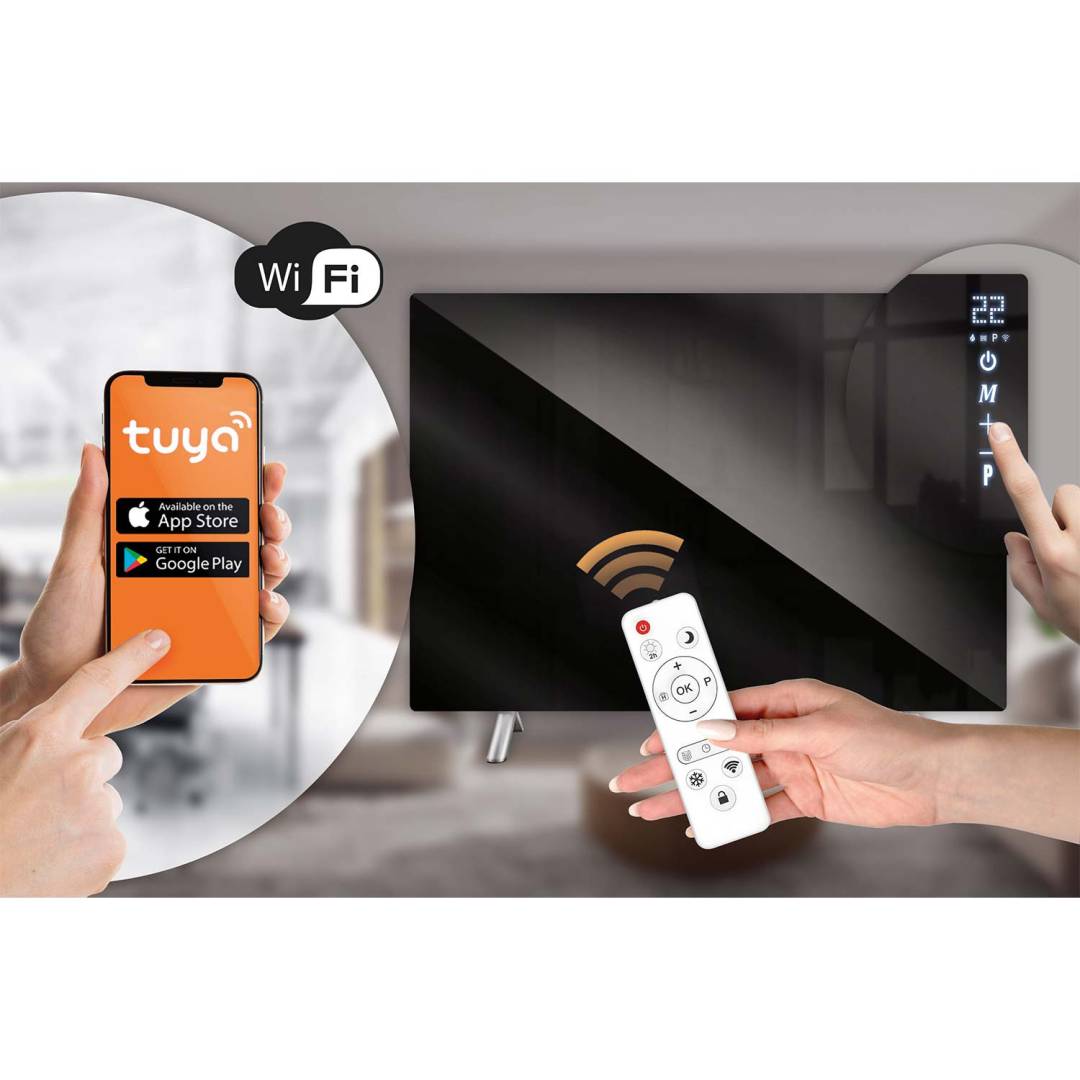 Infracrveni grijaći panel Berdsen BD-984 600 W s Wi-Fi upravljanjem_3
