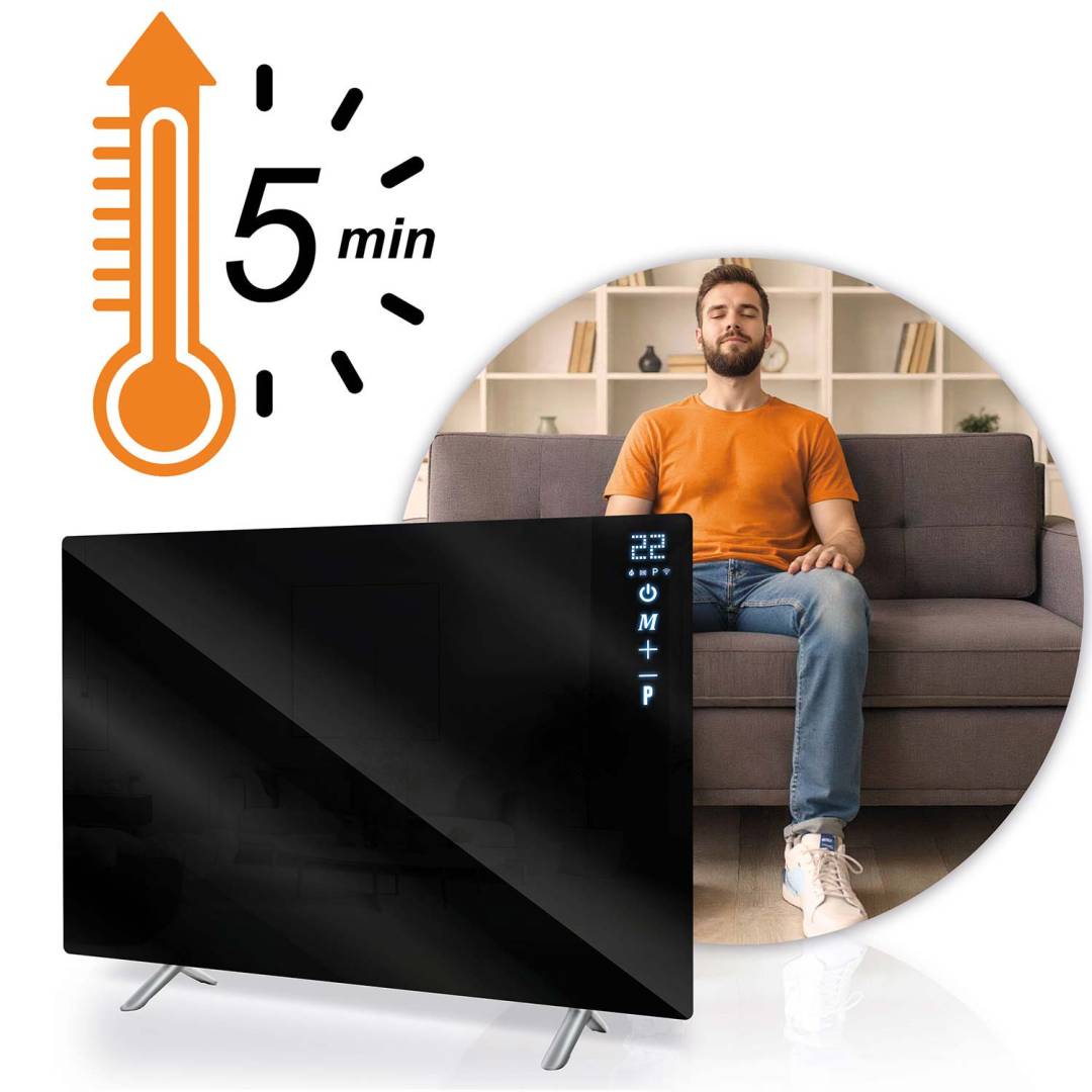 Infracrveni grijaći panel Berdsen BD-984 600 W s Wi-Fi upravljanjem_8