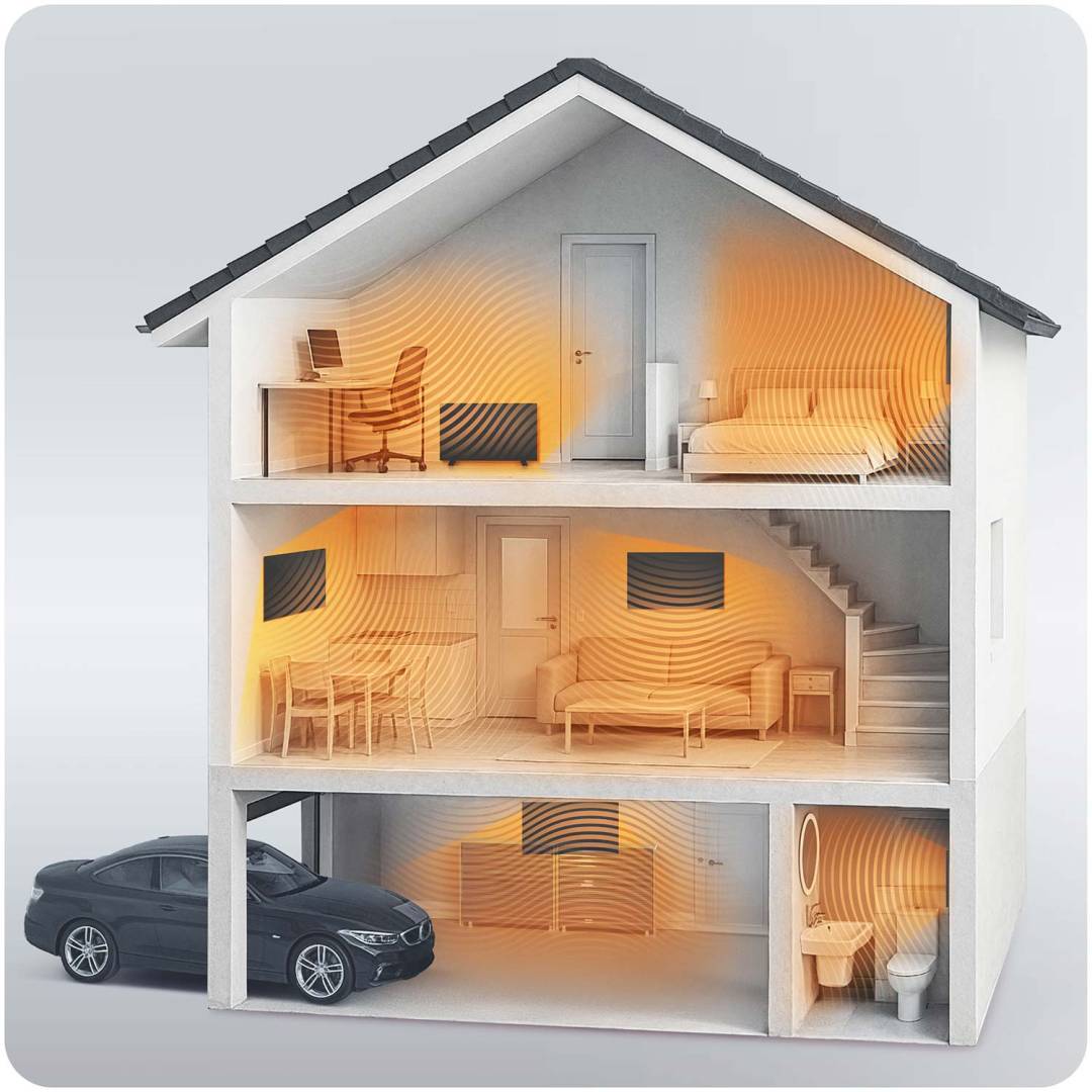 Infracrveni grijaći panel Berdsen BD-985 720 W s Wi-Fi upravljanjem_12