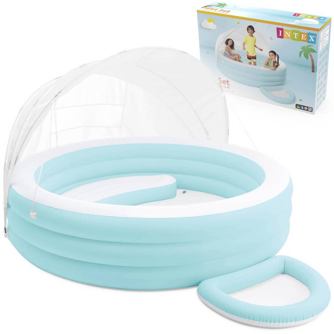 Intex Swim Center Canopy Lounge Pool 57195 bazen na napuhavanje s nadstrešnicom_1