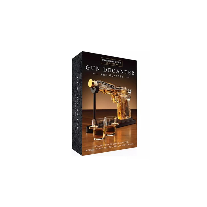 Karafa pištolj Whisky poklon komplet_4
