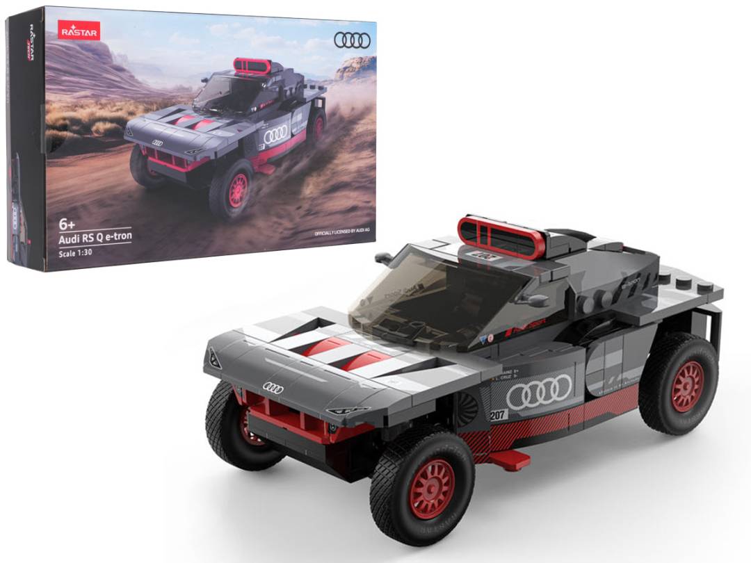 Kocke Audi RS Q e-tron 1:30 sivi Rastar_1
