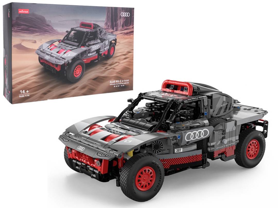 Kocke Audi RS Q e-tron RASTAR 1:8, 1432 dijela, sivi_1