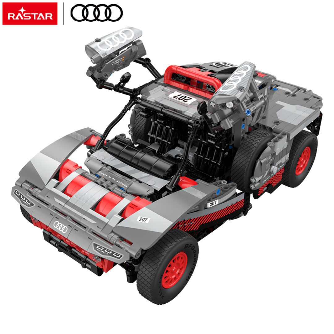 Kocke Audi RS Q e-tron RASTAR 1:8, 1432 dijela, sivi_2