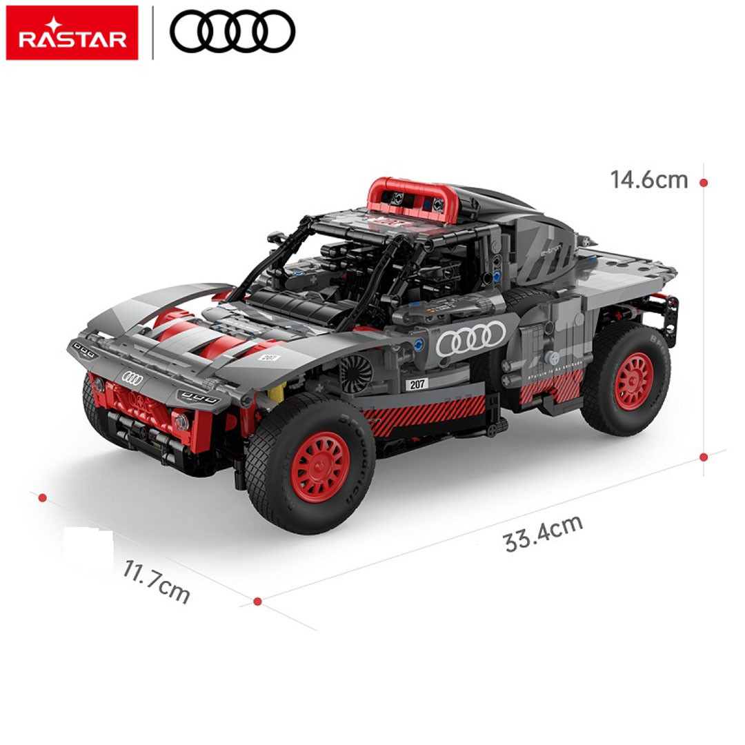 Kocke Audi RS Q e-tron RASTAR 1:8, 1432 dijela, sivi_3
