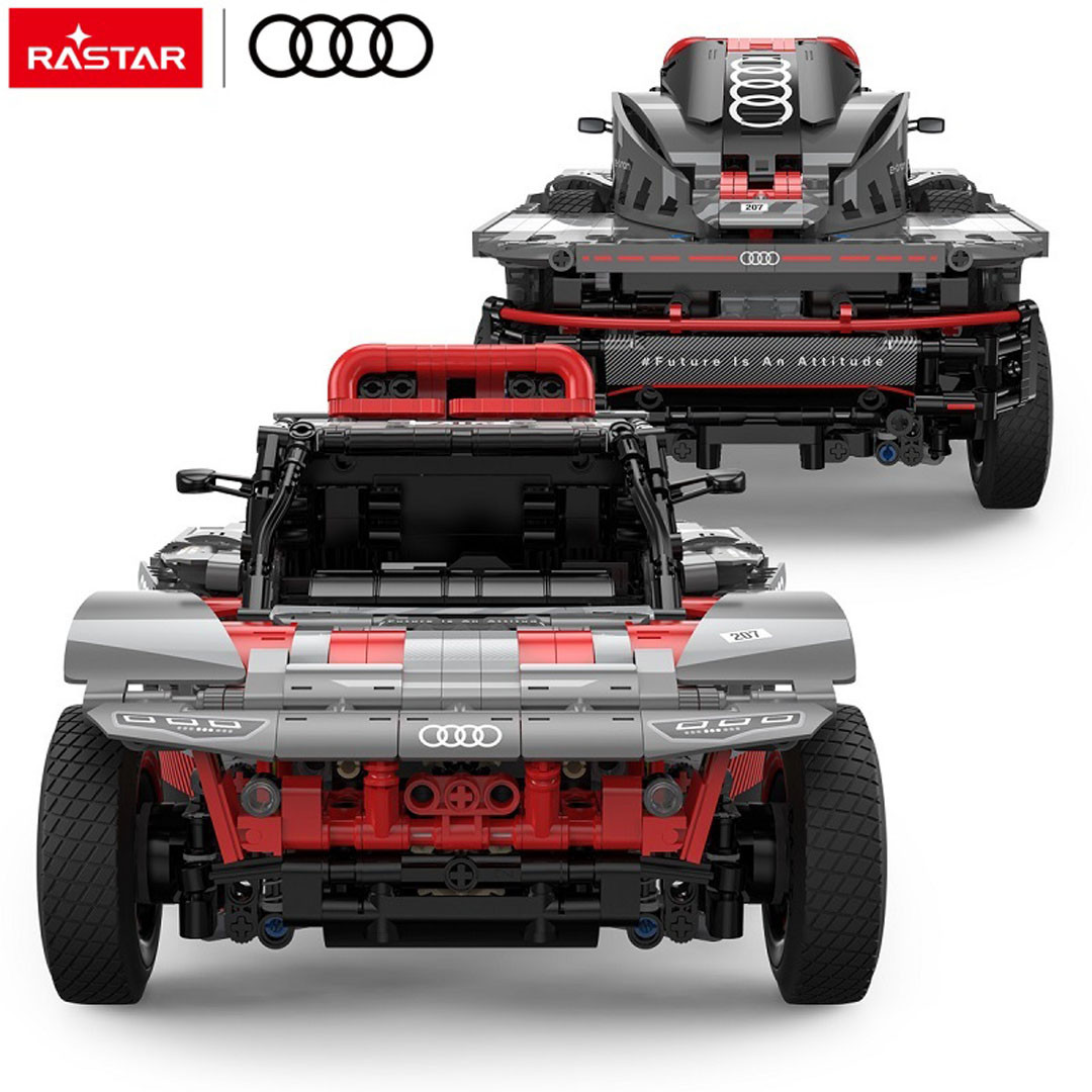 Kocke Audi RS Q e-tron RASTAR 1:8, 1432 dijela, sivi_4