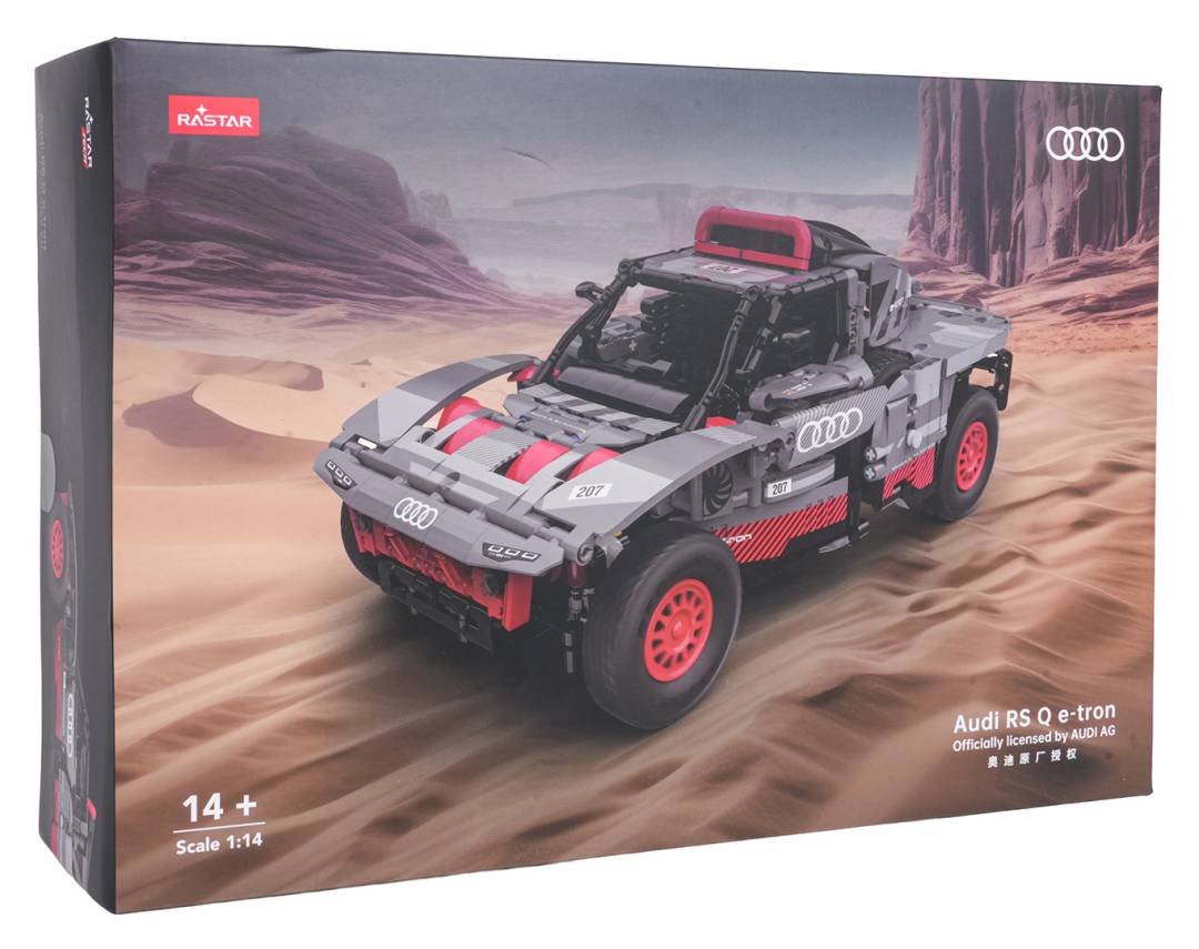 Kocke Audi RS Q e-tron RASTAR 1:8, 1432 dijela, sivi_7