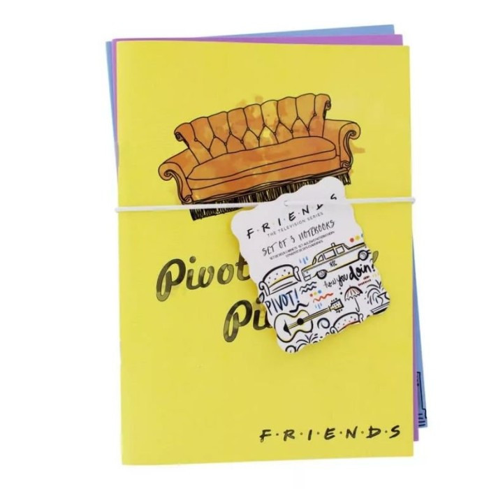 Komplet 3 bilježnica Friends_1