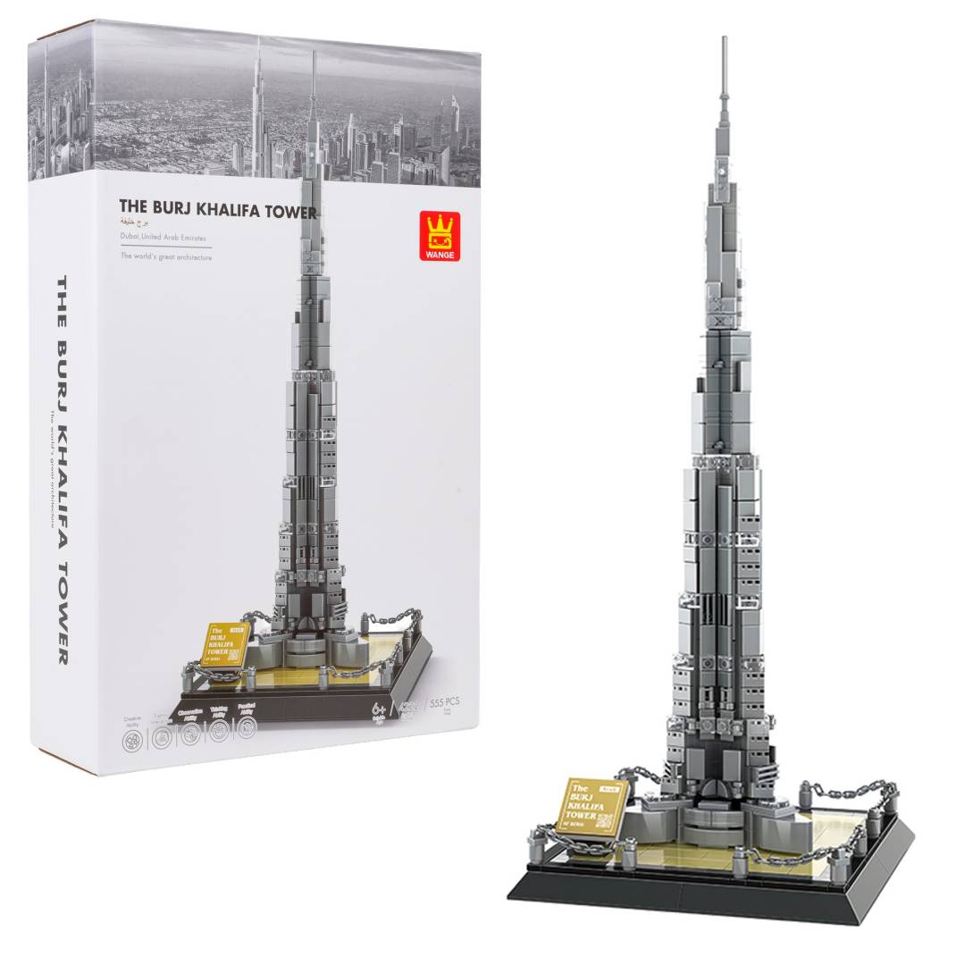 Konstrukcijske kocke Burj Khalifa, 555 dijelova_1