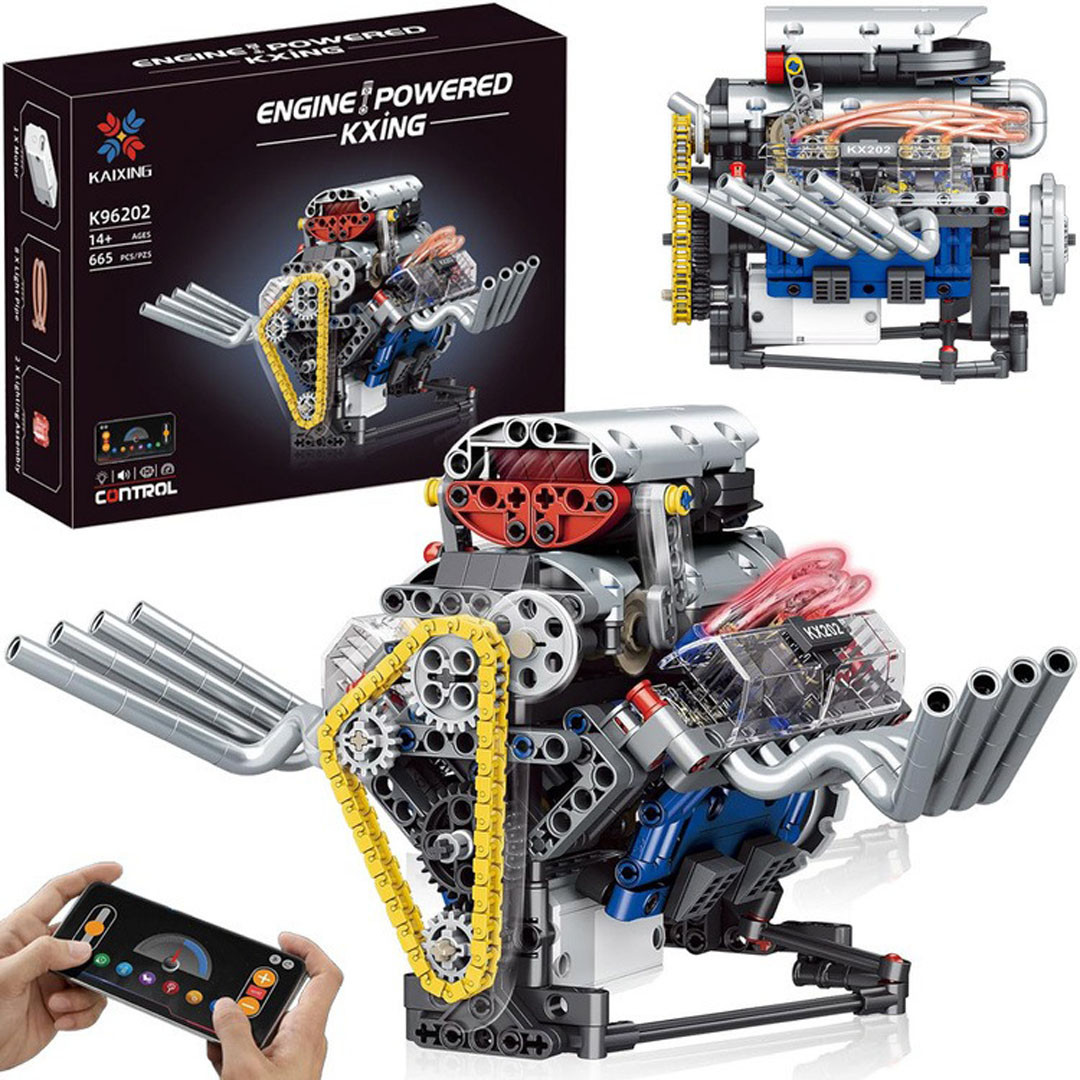 Konstrukcijske kocke Motor 665 dijelova_1