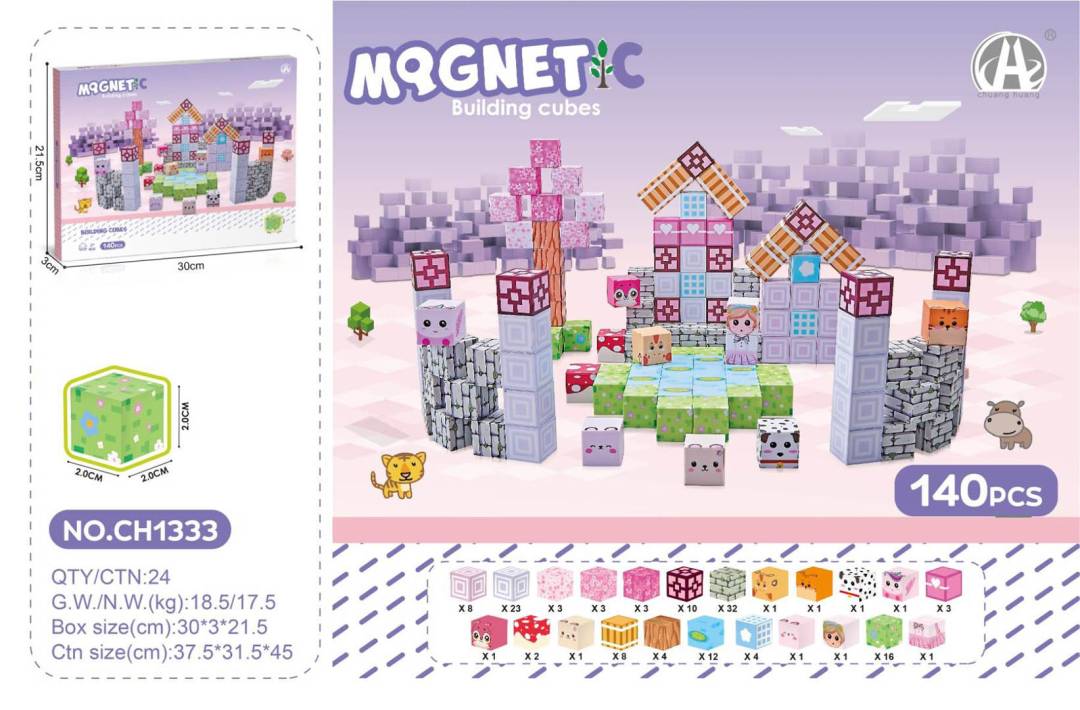 Magnetne kocke 3D 140 dijelova_1