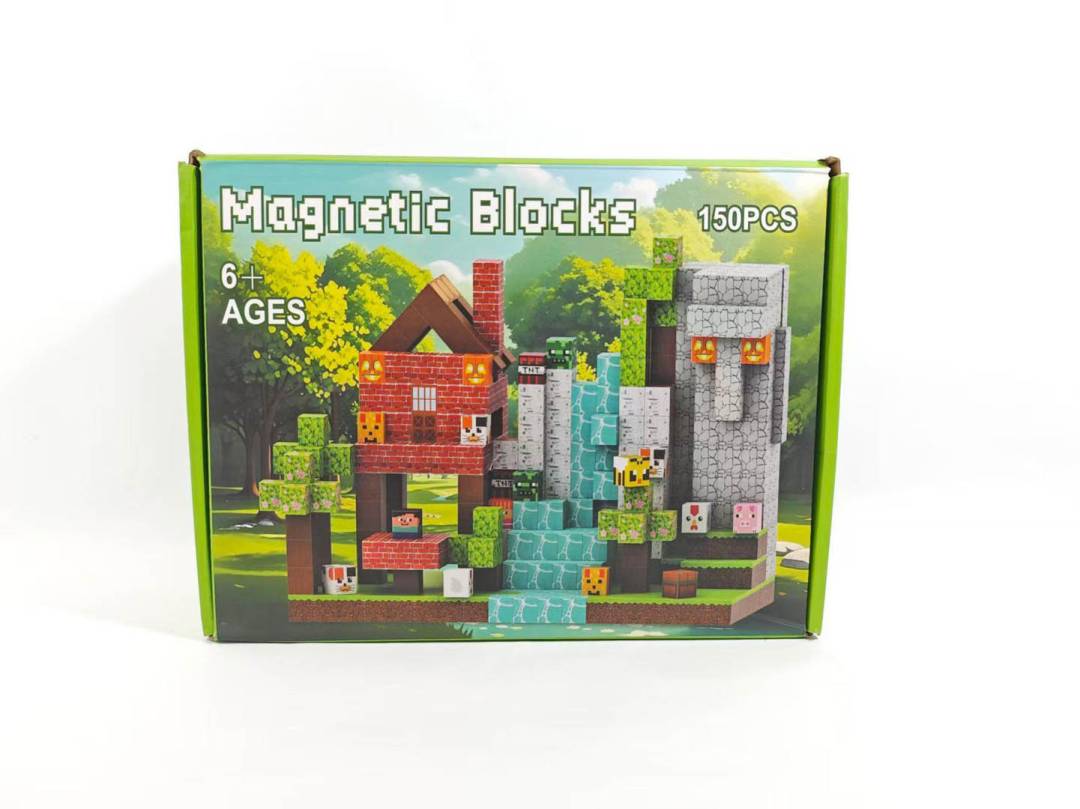 Magnetne kocke 3D 150 dijelova šareni_1