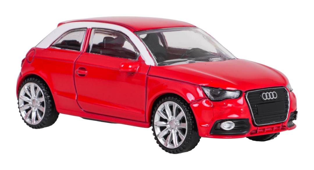 Metalni autić Audi A1 1:43 crveni Rastar_2