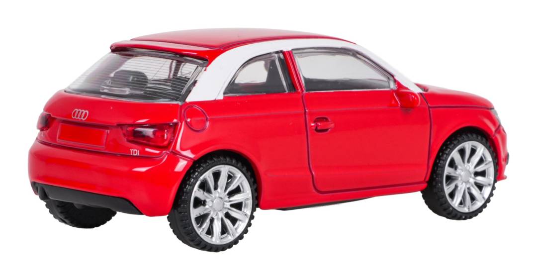 Metalni autić Audi A1 1:43 crveni Rastar_5