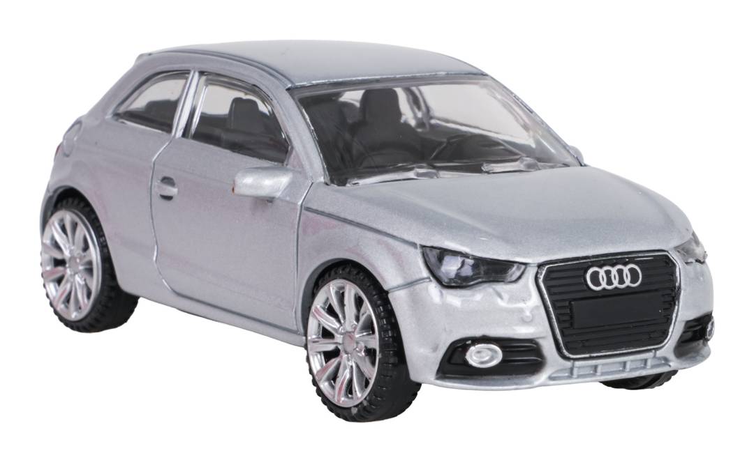 Metalni autić Audi A1 RASTAR 1:43 srebrni_2