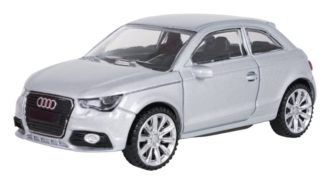 Metalni autić Audi A1 RASTAR 1:43 srebrni_3