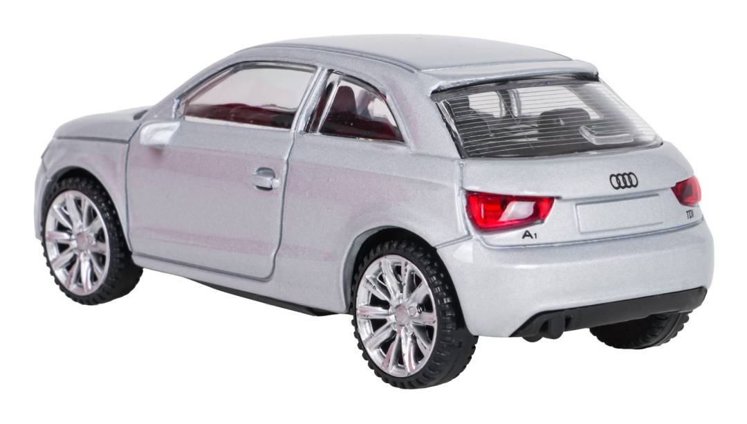 Metalni autić Audi A1 RASTAR 1:43 srebrni_4