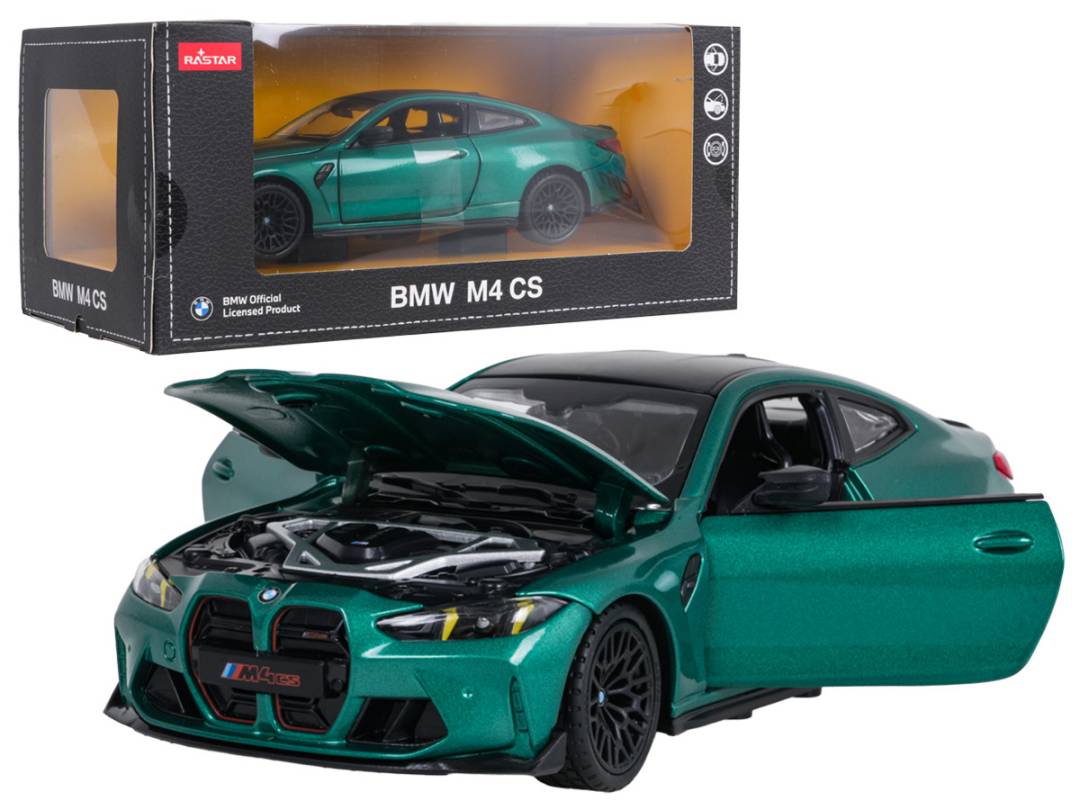 Metalni autić BMW M4 CS 1:24 zeleni_1